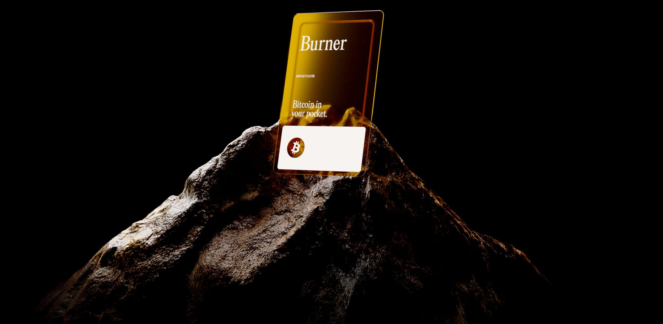 Burner on mountains